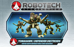 Robotech RPG Tactics: United Earth Defense Force Destroid Pack